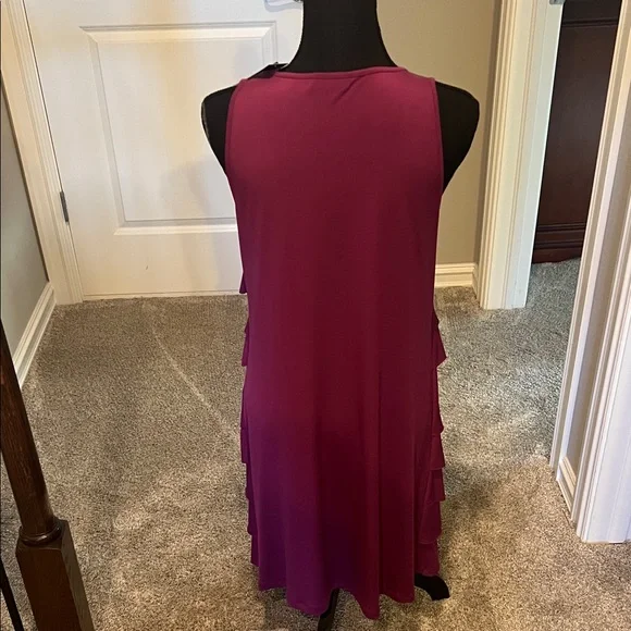 Apt. 9 Purple Layered Midi Dress - Picture 6 of 10